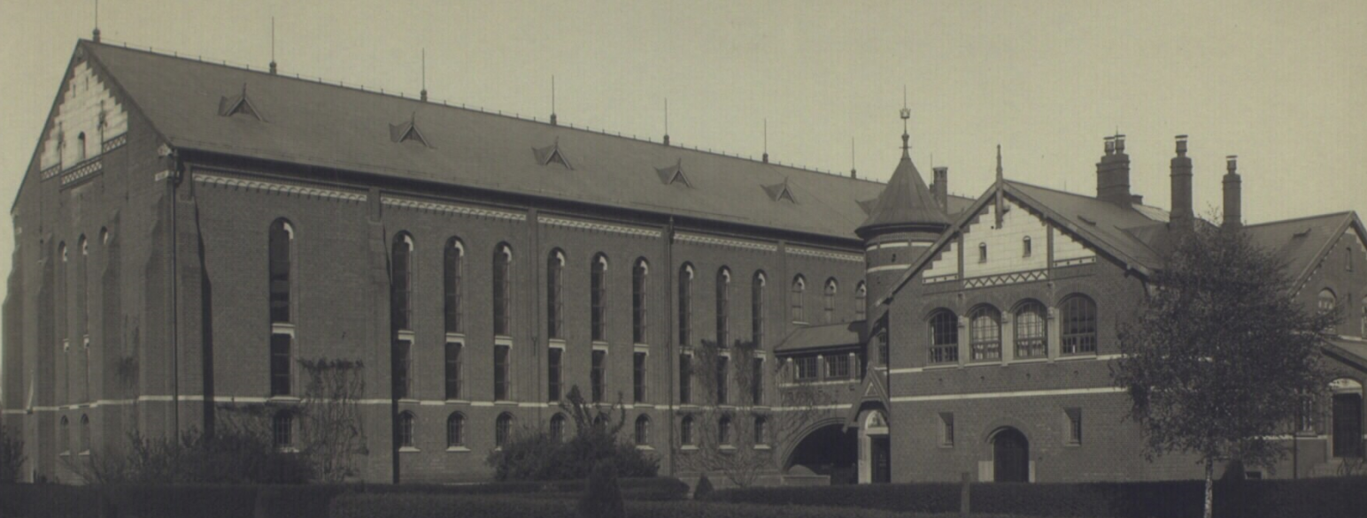 Jagtvejen. Provinsarkivet opført af Nyrop 1891-92