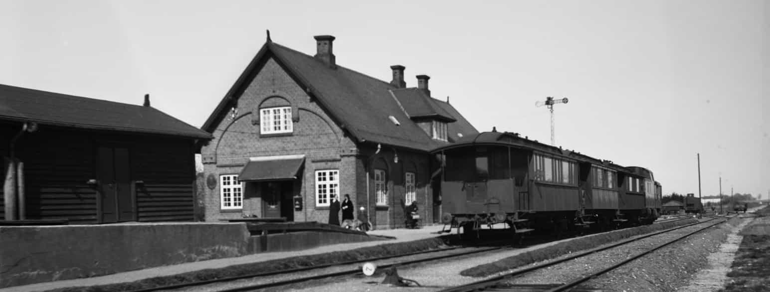 Slangerup Station, 1935
