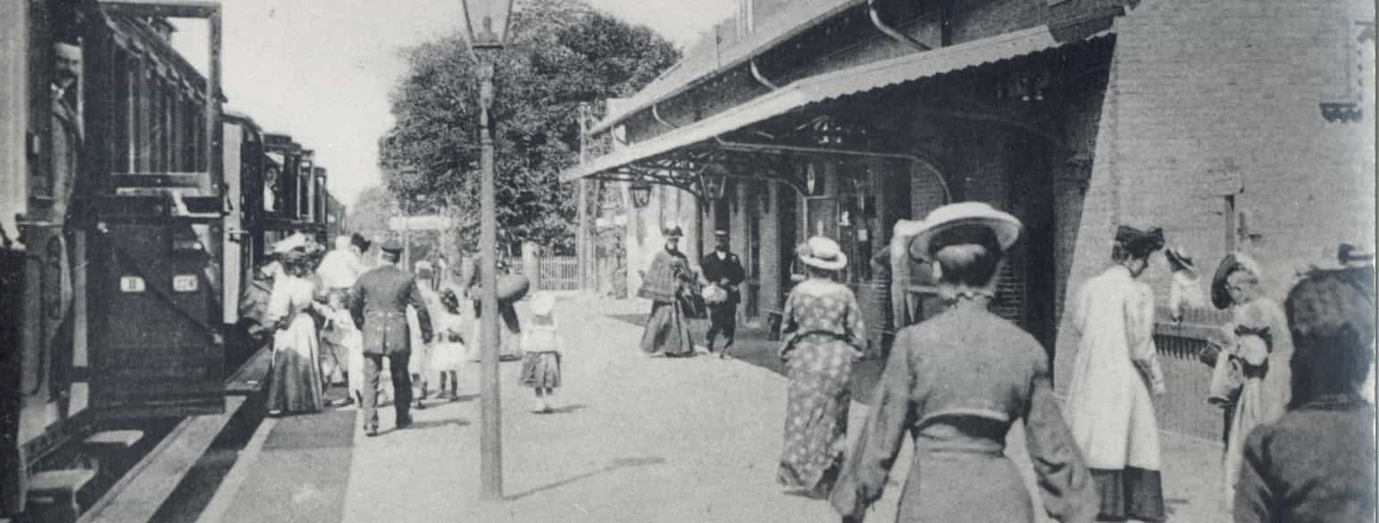 Birkerød Jernbanestationen, 1890 - 1910