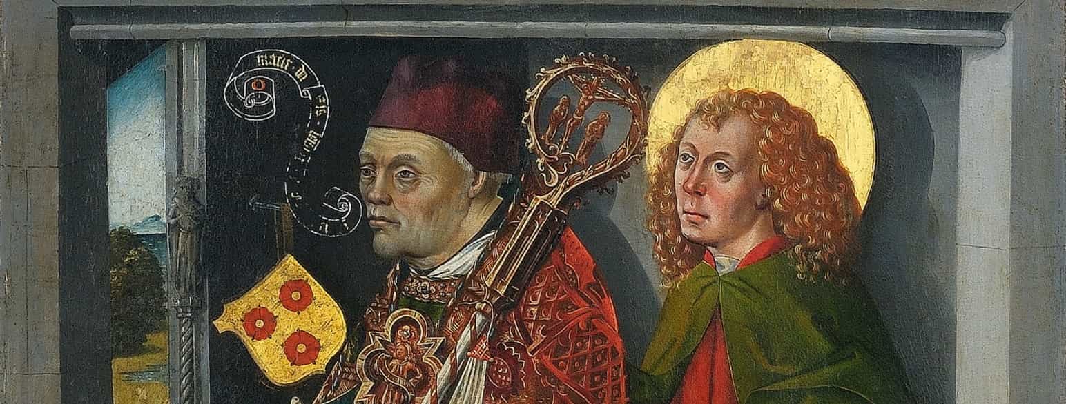Portræt af biskop Jens Iversen Lange, 1479