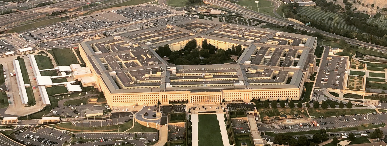 Pentagon set fra luften, september 2018 (udsnit)