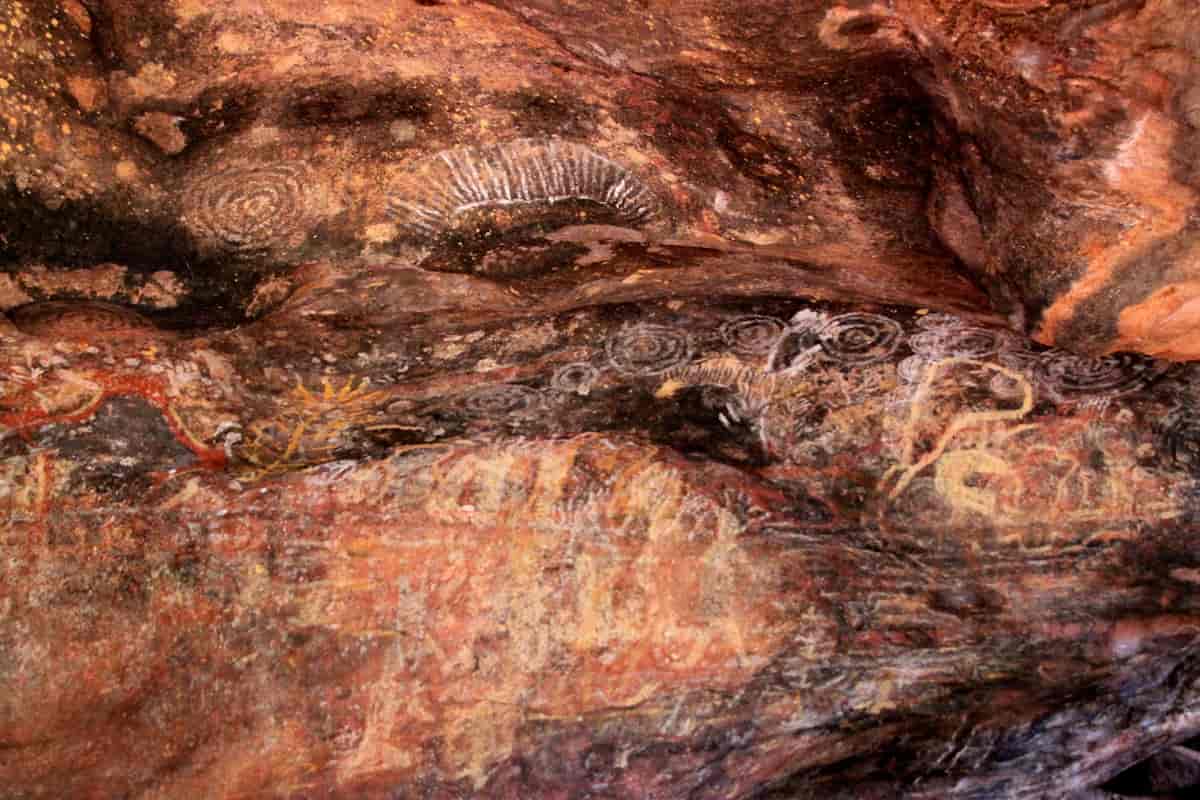 Klippemalerier i Uluru