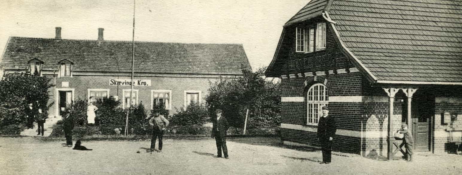 Skævinge Station, 1911