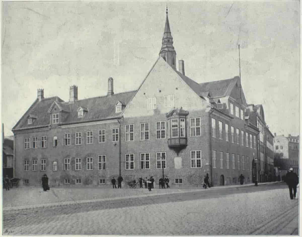 Bispegården på Nørregade efter Restaureringen (1896)