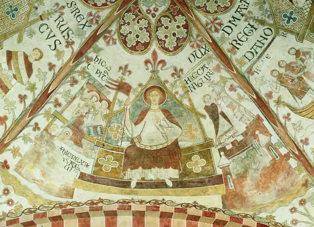 Kalkmalerier i Sankt Bendts Kirke